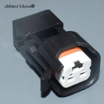 Shhworldsea 2 pin auto Injectorului de combustibil Conector plug-2.2 mm cabluri auto cablu electric impermeabil plug Pentru EV6-EV1 USCAREV6EV14