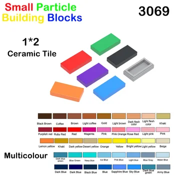 Buna Caramida 1*2 Mici Particule Multicolore Blocuri de Accesorii Compatibile cu LEGO 3069 MOC Joc Creativ de Jucării en-Gros