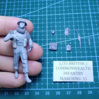1/35 Rășină Model Figura GK，armatei Britanice , Neasamblate și nevopsite kit