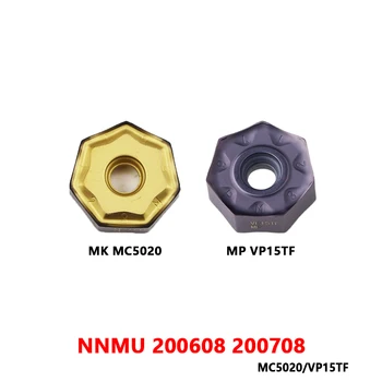 10BUC Insertii NNMU NNMU200708 NNMU200608 ZEN-MP ZEN-MK VP15TF MC5020 CNC Original de Frezat Insertii de Strung Instrument de Tăiere