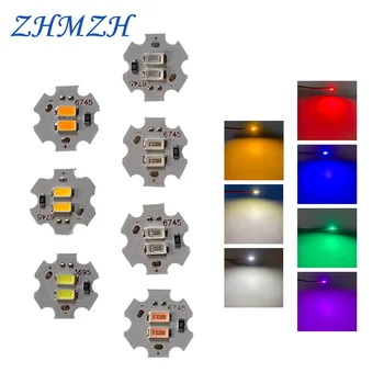 ZHMZH 10buc/lot chip de LED-uri DC5V LED Margele DIY Bec LED Albastru Verde Alb 1W Suprafață Sursa de Lumina Ambientala Iluminare pentru Noapte