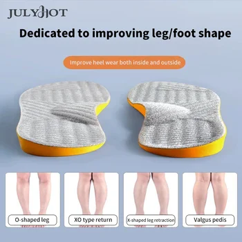 Picioare plate Suport Arc Pantofi Ortopedici Unic Tălpi De Picioare Bărbați Femei O/Picior X Corectate de Îngrijire Pad PU Ortezare Branț