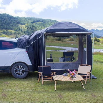 Masina din Spate Extins Cort Pop-Up Automat De 3-4 Persoane de Conducere Auto în aer liber Camping Adăpost SUV Plaja Baldachin de Pescuit Tent Pergola