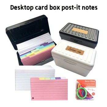 3x5Inch Colorate Condus Notecard pentru a Lua Pentru a Face Lista, 150/200 Foi de Cartonașe Separator Carte cu File de Card de Index cu Tab