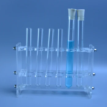 5pcs sticlă Borosilicată tub de Sticlă Eprubetă din Sticlă Pyrex Suflare Tuburi de Laborator, Școală de Învățământ Aprovizionarea cu dopuri