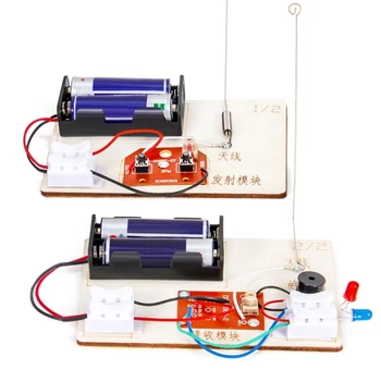 DIY Transmițător Wireless Experiment Kituri Model de Fizica Asambla Kituri pentru Student