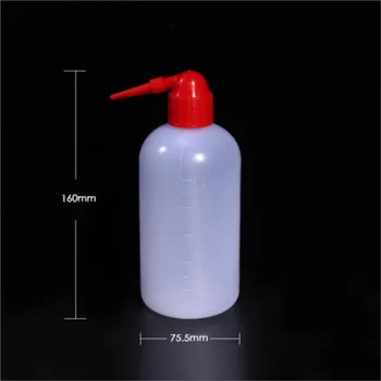 2 buc/lot 500ml de Plastic Roșu capac de sus Strângeți Sticla Tatuaj se Spală Sticla Recipient Medicale Sticla de Laborator, Consumabile
