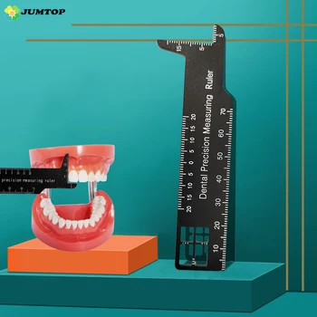 Dentare De Măsurare De Precizie Rigla Din Aluminiu Instrument Medical Span Scara Endodontic Instrument Dentisty Fotografie Diferența De Ecartament Dentist