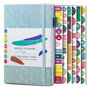 HOT-A5 Notebook-uri de Hârtie Notebook Jurnal Cu Curea Elastică Și Jurnalul Autocolante