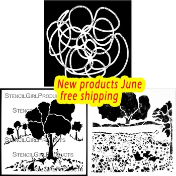 Încurcate Nod Gordian Solitar Copac Covor Floral 2023 Noua Matrita Decor Pentru Scrapbooking Ambarcațiuni Diy Șablon Album Decor