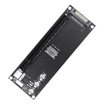Placa de baza SFF-8611 8612 NVMe M. 2 SSD PCIe 4.0 X16 Adaptor de Card de Expansiune PCIe X4 Riser Card Extern Grafica