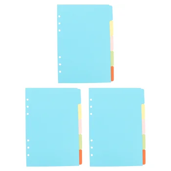 15 Buc Index Separator De Pagină De Uz Casnic Liant File Inlocuit Separatoare Notebook Adnotare Consumabile Hârtie