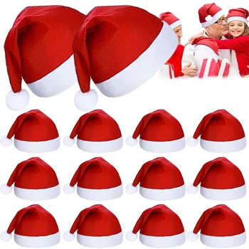 Adulți, Copii, Crăciun Pălării Non-Țesături Moș Crăciun Crăciun Pălării Capac Crăciun Fericit Petrecere de Anul Nou Festivalul de Decorare Cadouri