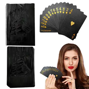 Rezistent la apa de Joc Carduri Cadou Carduri de Poker Punte Impermeabil Trucuri Tool Carte de Joc de Lux de Modă din PVC Masa de Poker Carduri