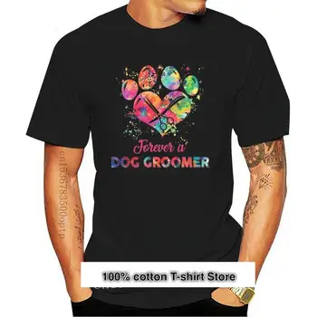 ¡Nueva camiseta hombre para pentru Totdeauna un Câine Frizer! Camiseta para mujer