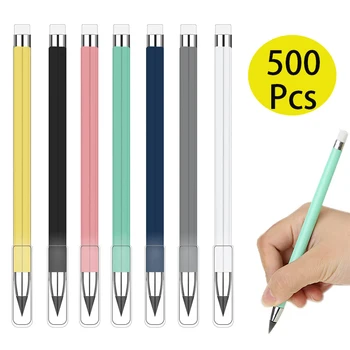 500Pcs Nelimitat de Scris Creion Nu Stilou cu Cerneală Nelimitat Inkless Creioane Creion Reutilizabile