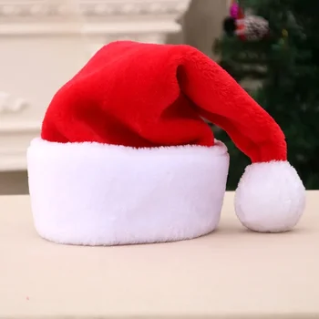 Noi High-end Santa Pălărie Îngroșat și Extinsă Adult Pluș Canare Minge Mare Pălărie Moș crăciun Ornamente Vândut Bine