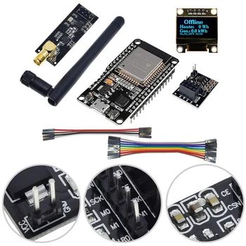 Instalare simplificată OpenDTU Pentru Hoymiles DIY Kit Plug și să se Joace cu SSD1306 Display ESP32 și NRF24L01 Antenne