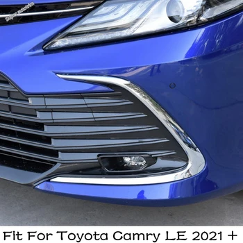 2 BUC Bara Fata proiectoare Ceata Lampa Decor Benzi de Acoperire Trim Fit Pentru Toyota Camry LE 2021 2022 Modificare Crom Accesorii