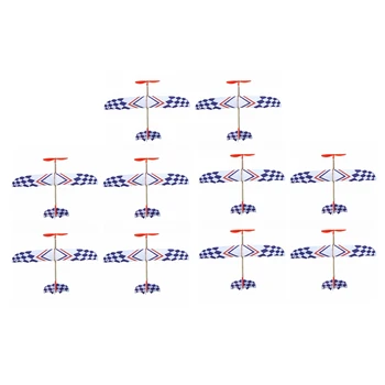 10X Elastic Banda de Cauciuc Alimentat Spuma de DIY Model de Avion Kit Avioane Jucărie de Învățământ