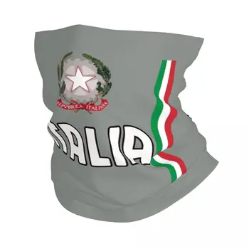 Italia Flag Iarna Bandă Gât Mai Cald Drumeții Vânătoare Tub Eșarfă Italia Națională Italia Sport Echipa De Design Fata Bandană Jambiere