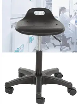 PU anti-static experiment bar scaun de praf-atelier gratuit fabrica de electronice atelier linia de asamblare medicină lift scaun