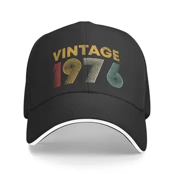 Clasic Vintage-a Născut În 1976 46 de Ani Șapcă de Baseball pentru Femei, Barbati Reglabil 46 Cadou de Ziua Tatălui Pălărie de Performanță