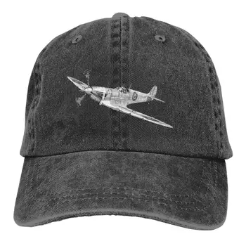 Spitfire Casquette Capac Avion Iubitor de Soare Umbra Bumbac Pălării pentru Bărbați Femei
