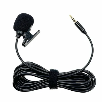 20CB Universal Lavaliera Microfon Compatibil pentru Diverse Dispozitive Profesionale pentru Reproducerea Sunetului Microfon Omnidirectional