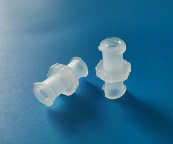1000pcs/lot Plastic dublu feminin feminin conector luer cuplaj de adaptor luer montaj