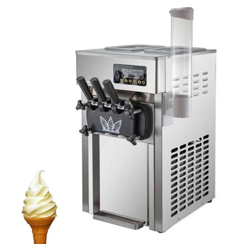 Comerciale Mașină de Înghețată Desktop Filtru de inghetata de Fructe de Desert inghetata Automat 110V 220V