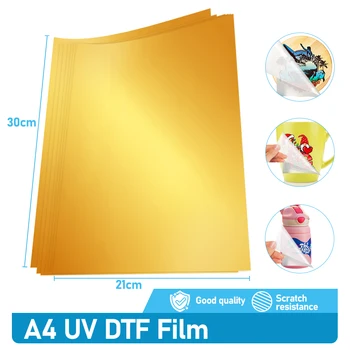 A4 UV DTF Film Foi UV DTF Autocolant Magic UV DTF Folie A4 Pentru Imprimanta UV UV Filmul de Transfer Printer UV DTF Film Pentru UV DTF Printer