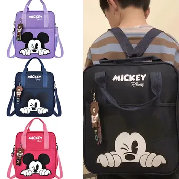 2023 Copii Disney Ghiozdan Rucsac Mickey Adolescent De Mare Capacitate Multifunctionala Geanta Geanta De Voiaj De Meditații Pentru Elevi Pachet