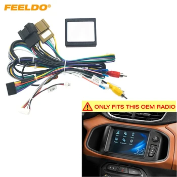 FEELDO Masina 16pin Audio Cabluri Cu Canbus Cutie Pentru Chevrolet Onix Buick Verano Stereo de Instalare de Sârmă Adaptor