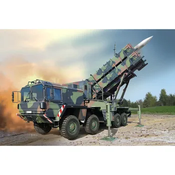 Trompetistul 1/35 Camion Militar Patriot Abschussrampe Auf 15t mil gl Br A1 de Lansare a Rachetelor Modele de Vehicule Kituri TH23035