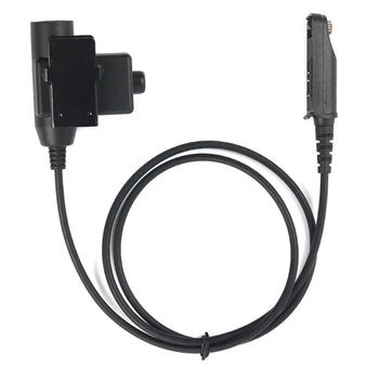 Adaptor căști Tactice U94 ASV Cablu Plug Pentru Baofeng UV-9R Plus UV-XR BF-A58 BF-9700 GT-3WP Portabile Walkie Talkie Durabil